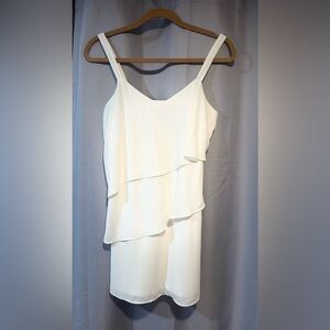 White house black market white dress in xs